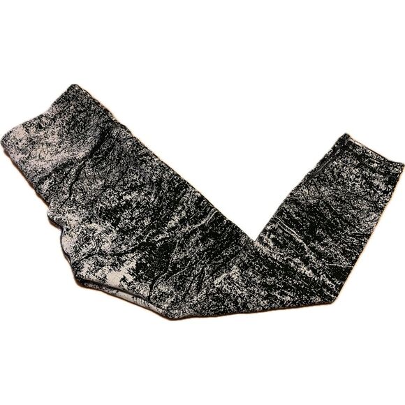 Athleta Elation Glades 7/8 Tight Flagstone Marbled Black High Waist - Picture 9 of 9